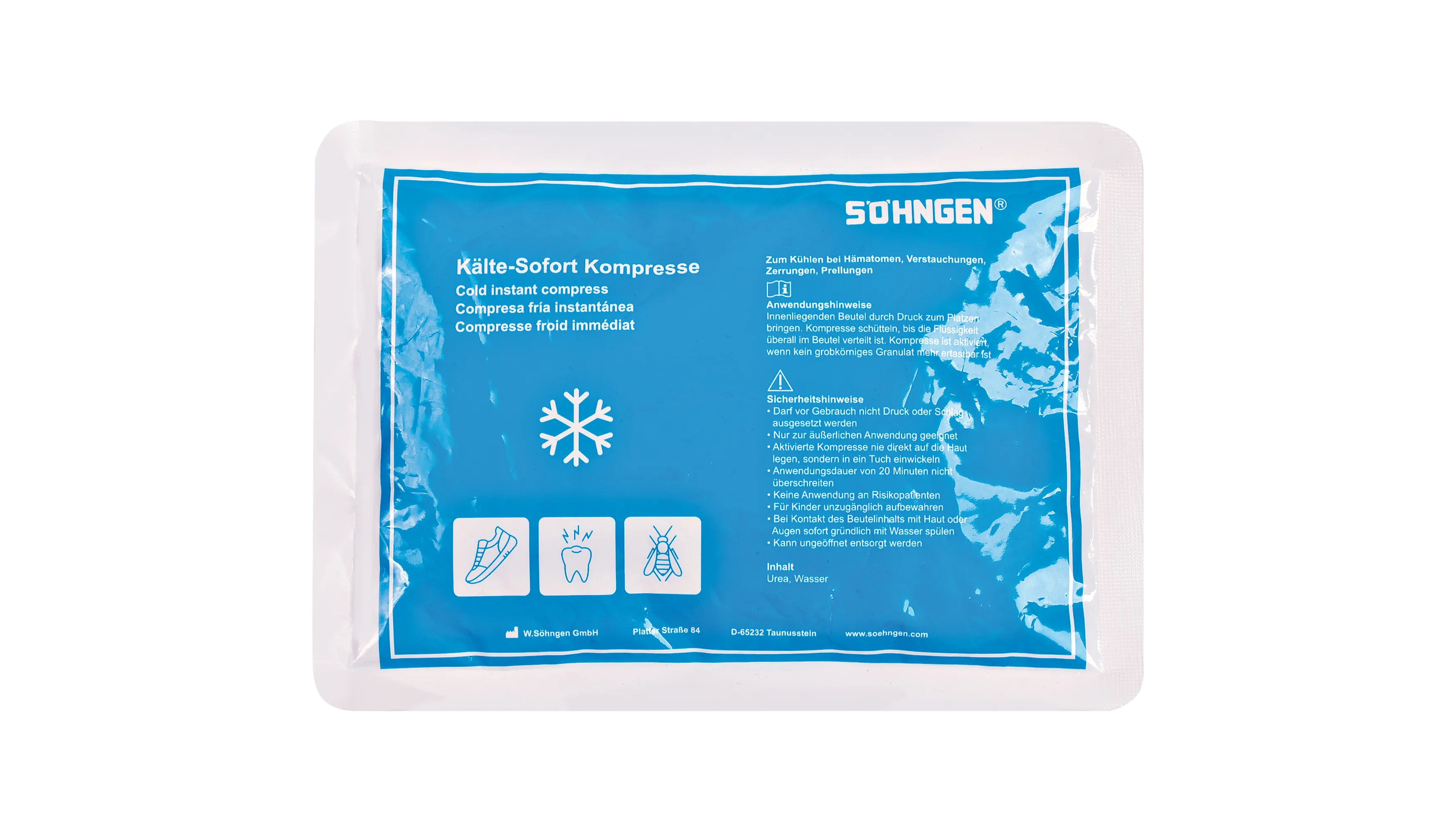 SÖHNGEN® Kaltkompresse 21 x 15 cm  1 Pack=48 Stück