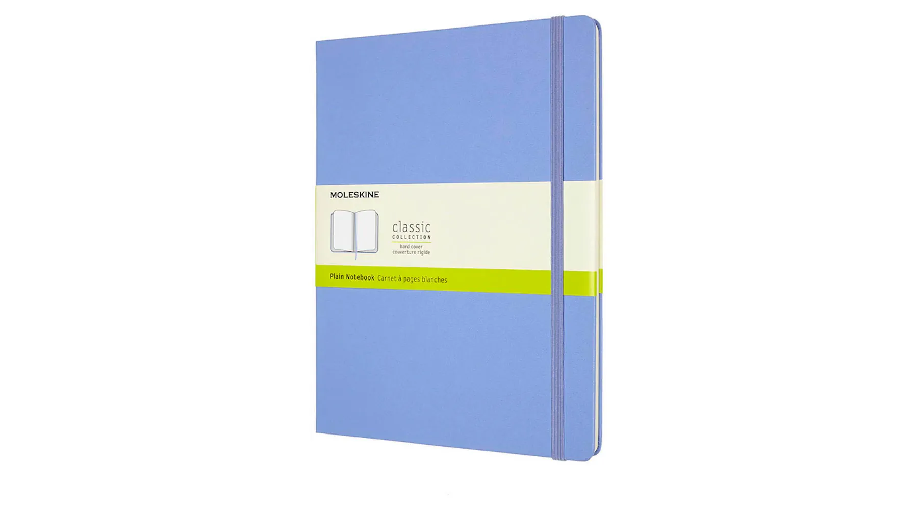 MOLESKINE Notizbuch Classic Collection fester Einband ca. DIN A4 blanko hortensienblau