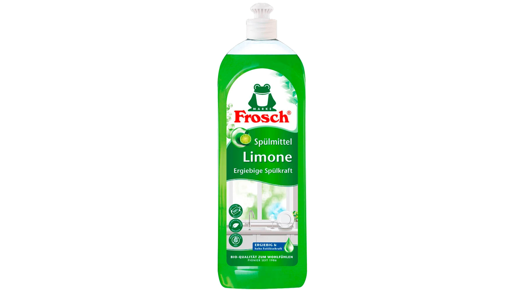 FROSCH Geschirrspülmittel Limone 0,75 l