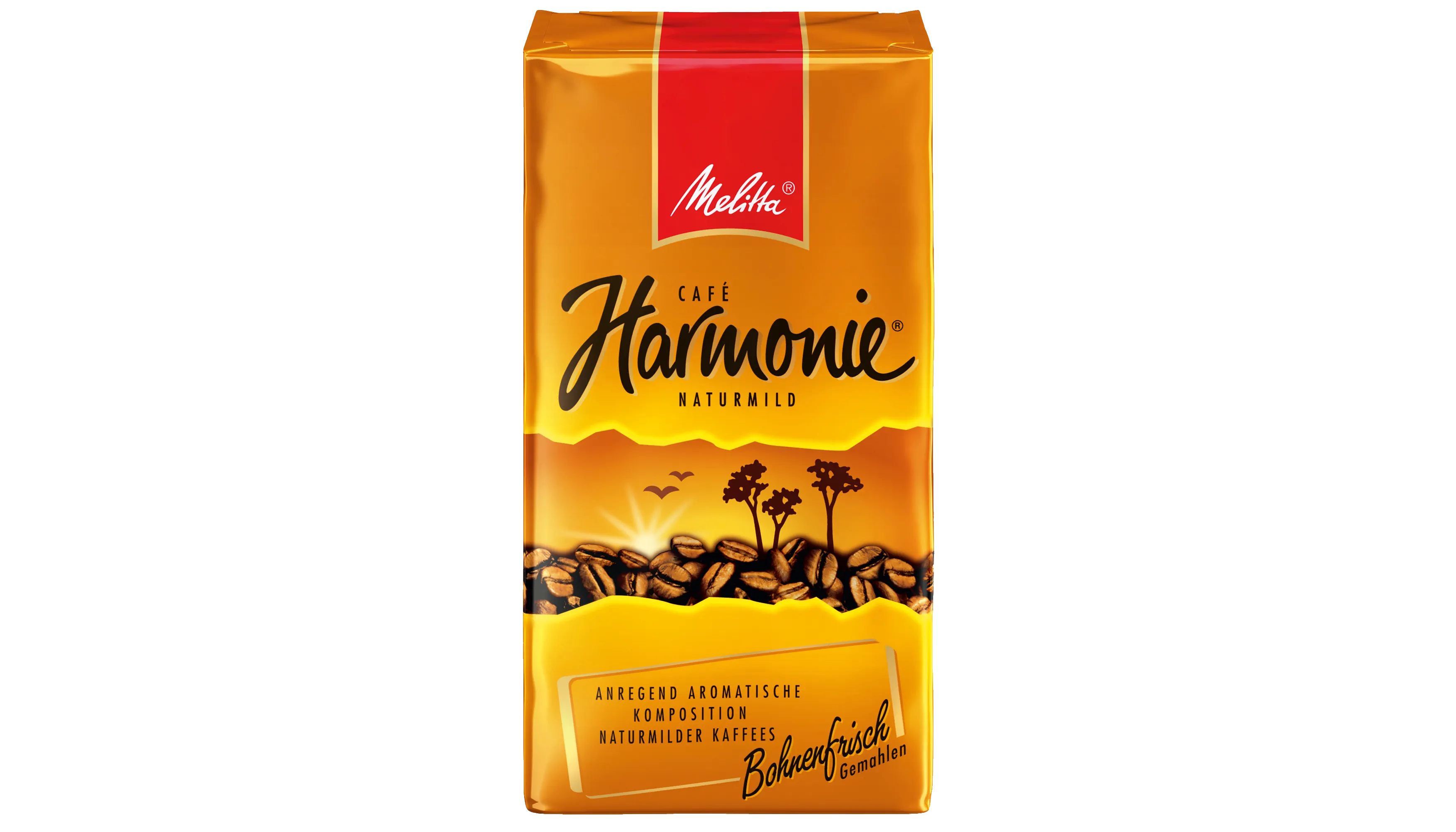 MELITTA Kaffee Harmonie® naturmild gemahlen  500 g/Pack