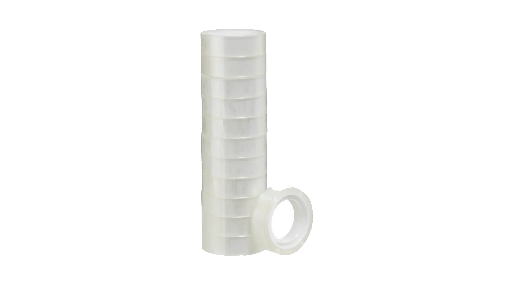 Klebefilm transparent 12,0 mm x 10,0 m 1Pack=12 Rollen