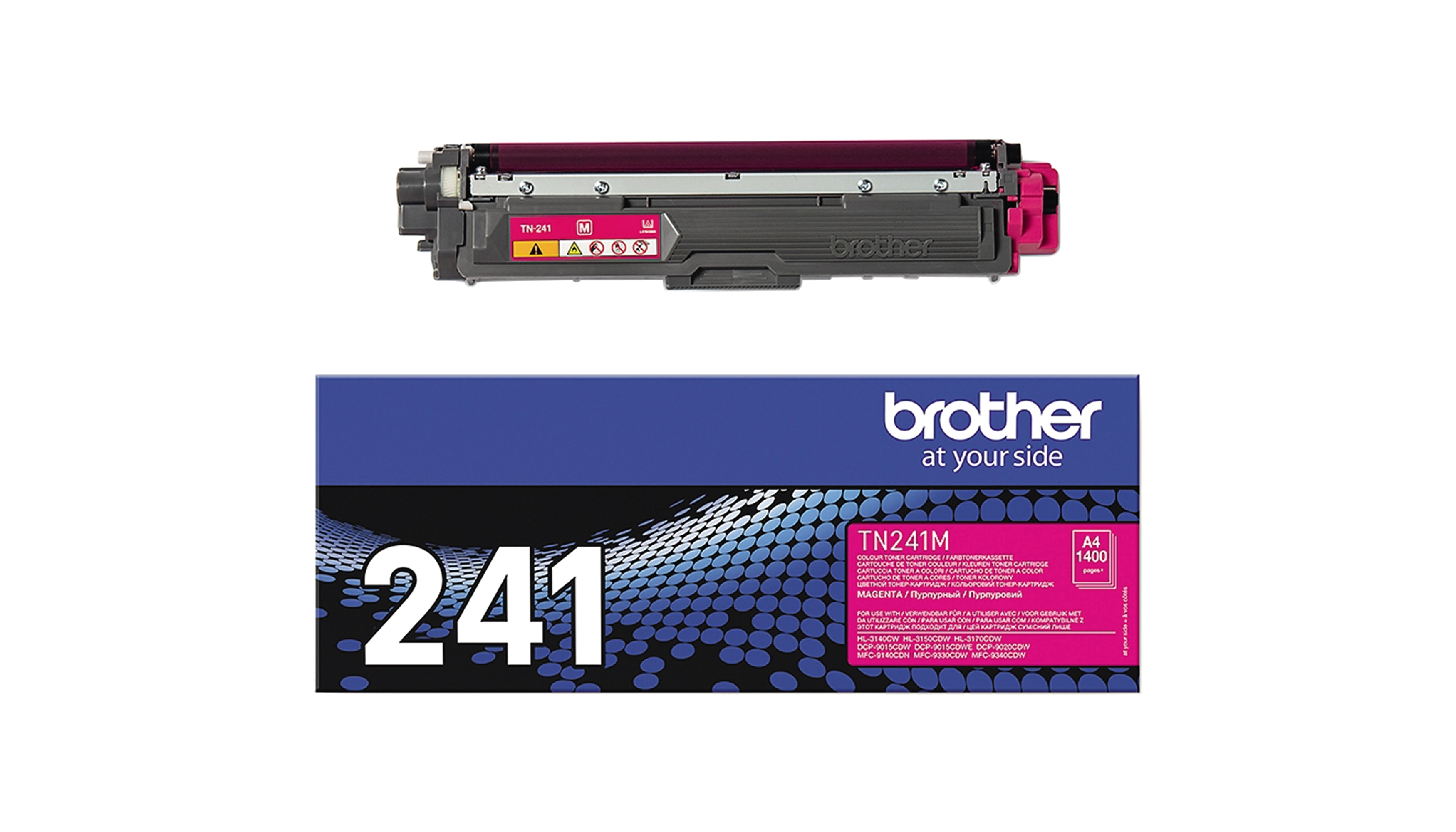 BROTHER Toner TN-241M ca. 1.400 Seiten  magenta