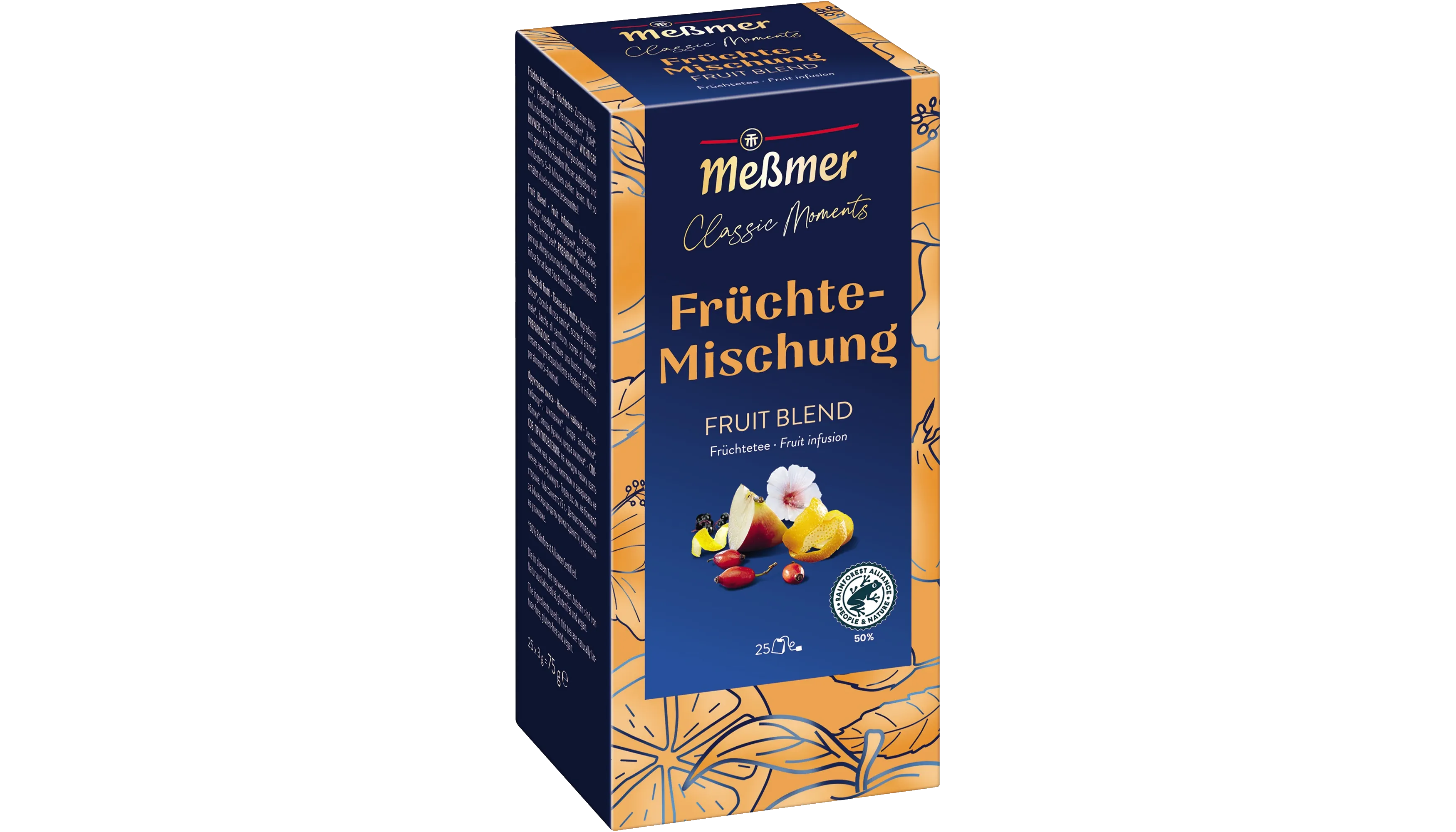 MESSMER Tee Classic Moments Früchtemischung 25 Beutel/Pack