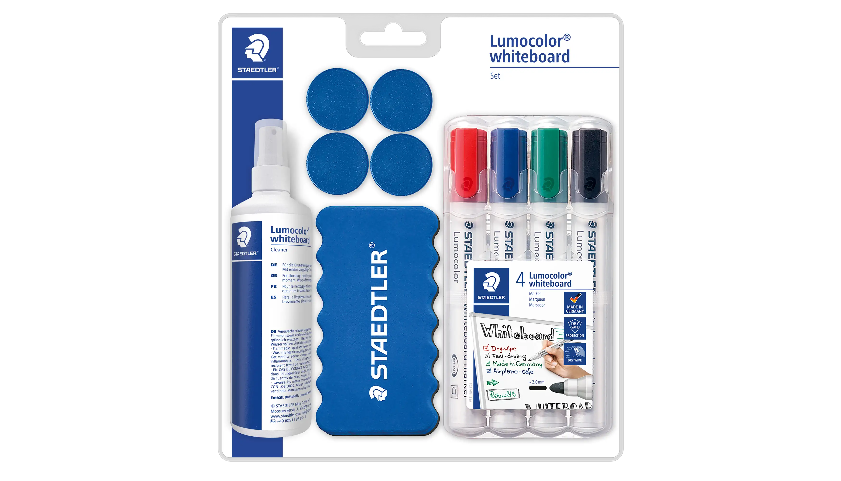 STAEDTLER® Starterset Whiteboard Lumocolor® 10 Teile