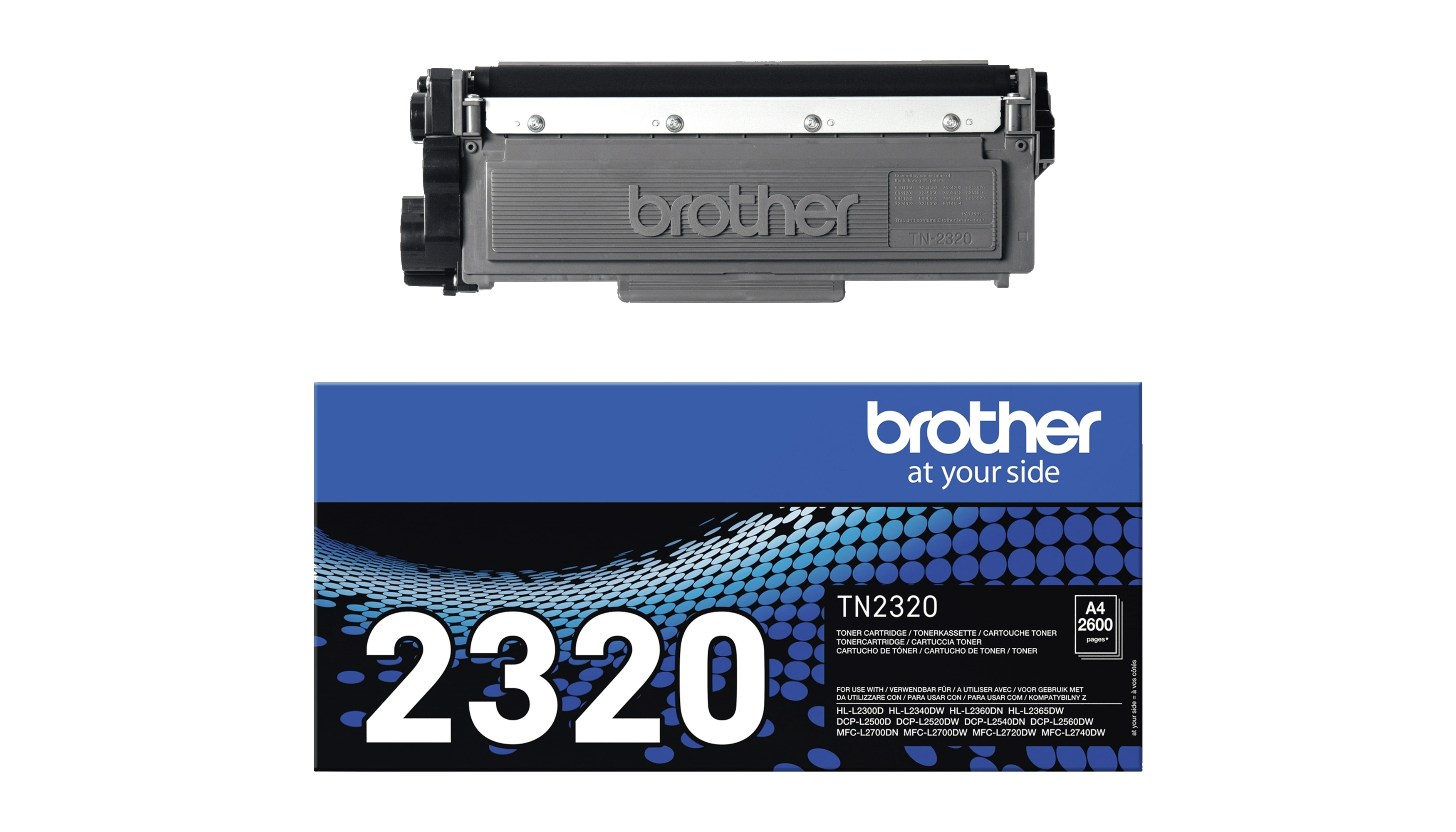 BROTHER Toner schwarz TN2320  2.600 Seiten