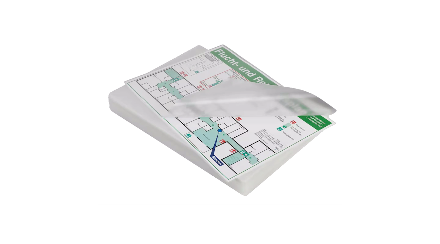 Laminierfolien DIN A3 75 micron glänzend  100 Stück/Pack transparent
