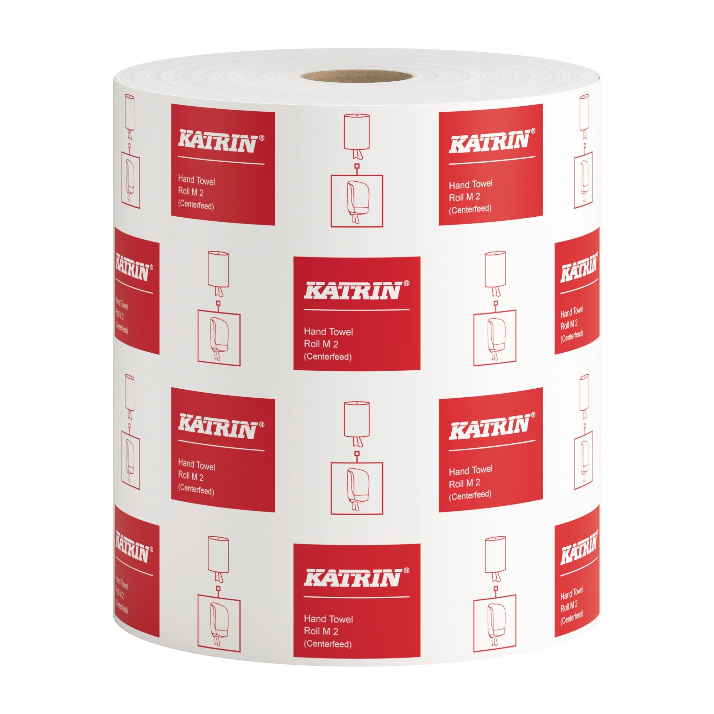 KATRIN Handtuchrolle Classic M2 weiß 6 Rollen/Pack