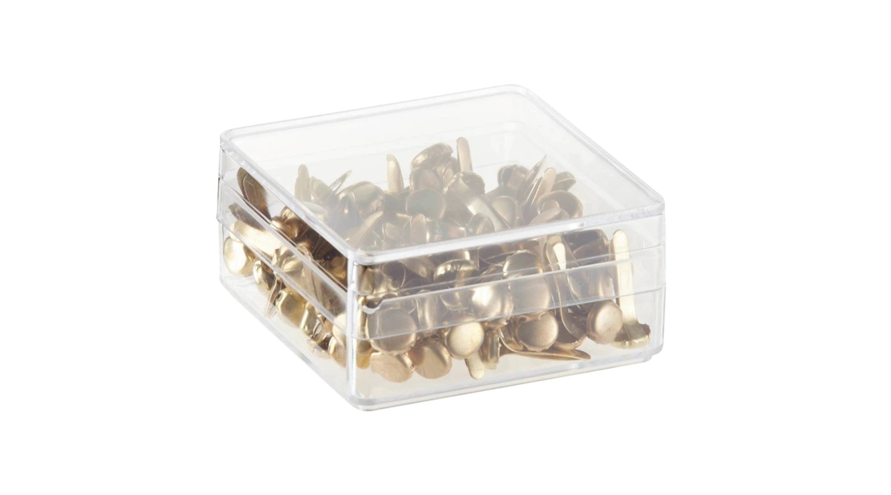 ALCO Musterbeutelklammer 7 x 17 mm (Ø x L)  Rundkopf 100 Stück/Pack messing