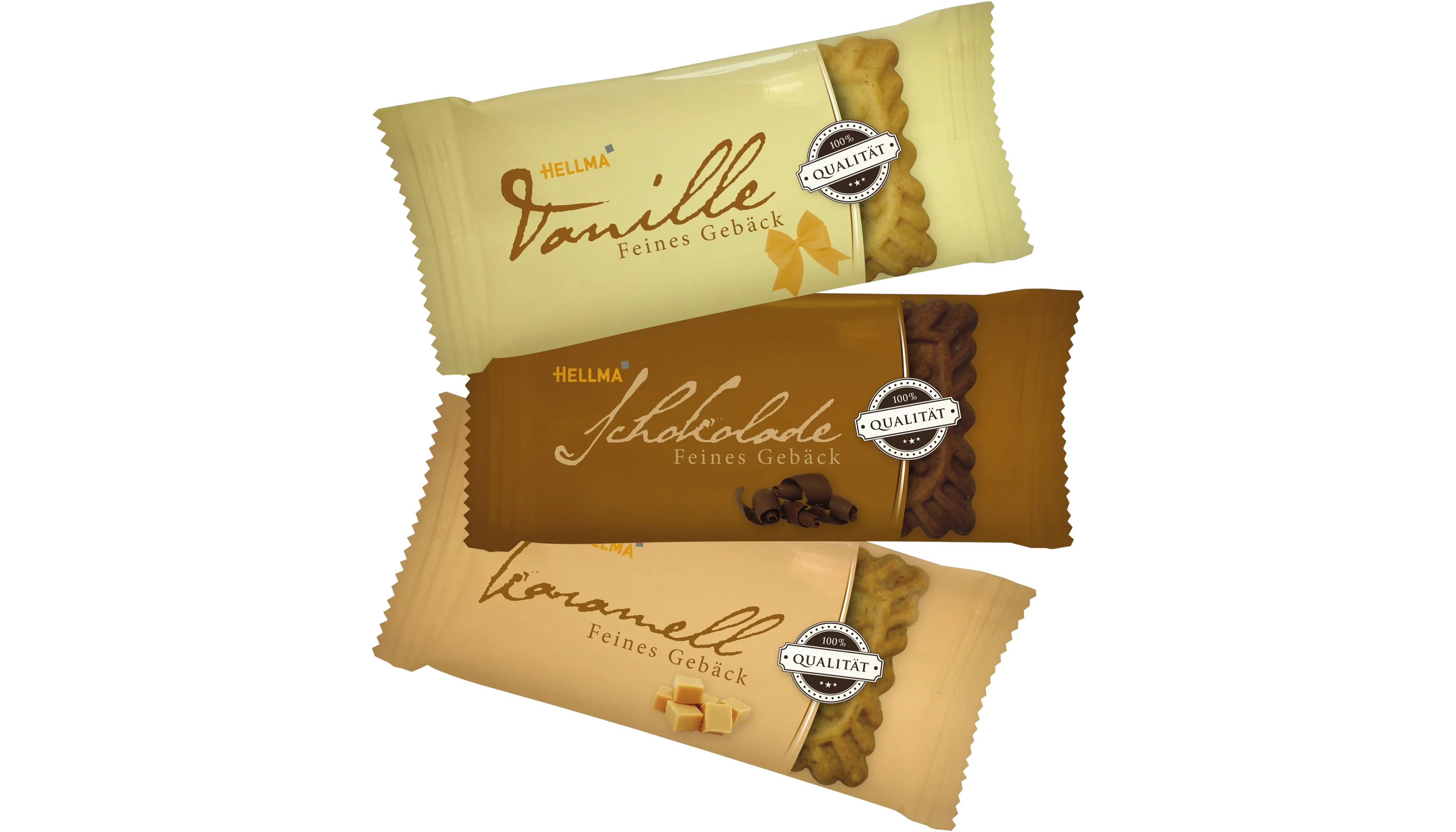 HELLMA Feines Gebäck 3er MIX sortiert  200 x 5,6g/Pack