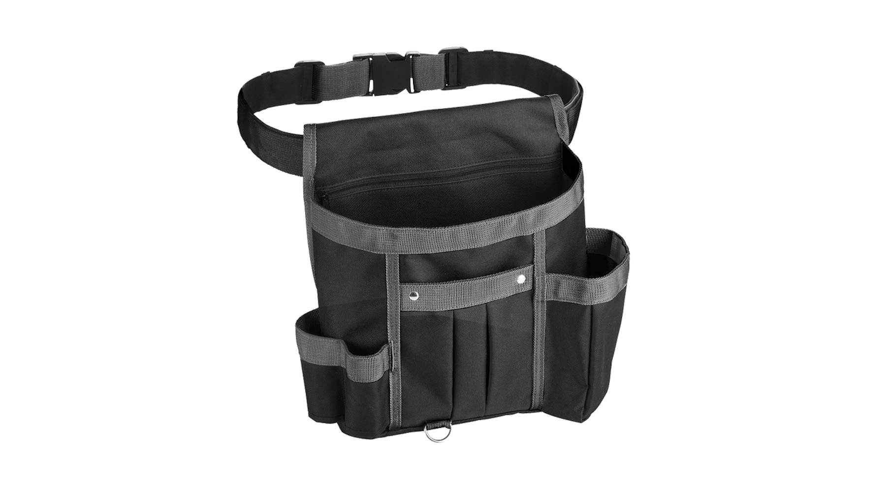 VELOFLEX Tool Bag L 6902080 Werkzeug-Gürteltasche Polyester schwarz/grau