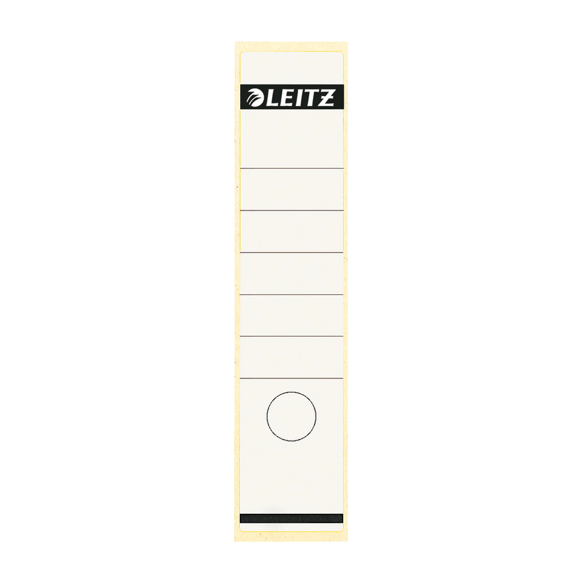 LEITZ Ordnerrückenetikett breit/lang selbstklebend 61,5 x 285 mm (B x H) 10 Stück/Pack weiß