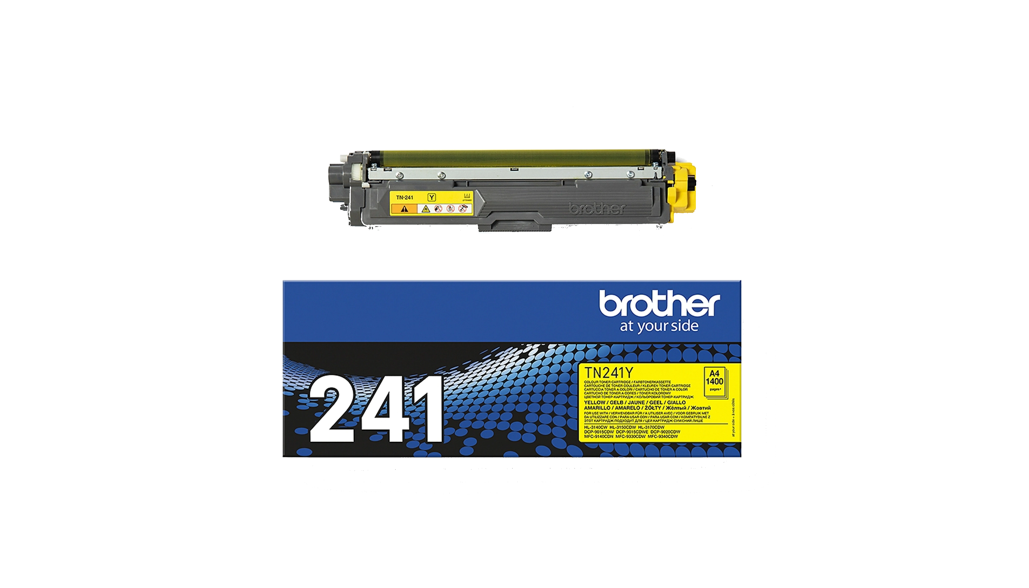 BROTHER Toner TN-241Y ca. 1.400 Seiten  gelb