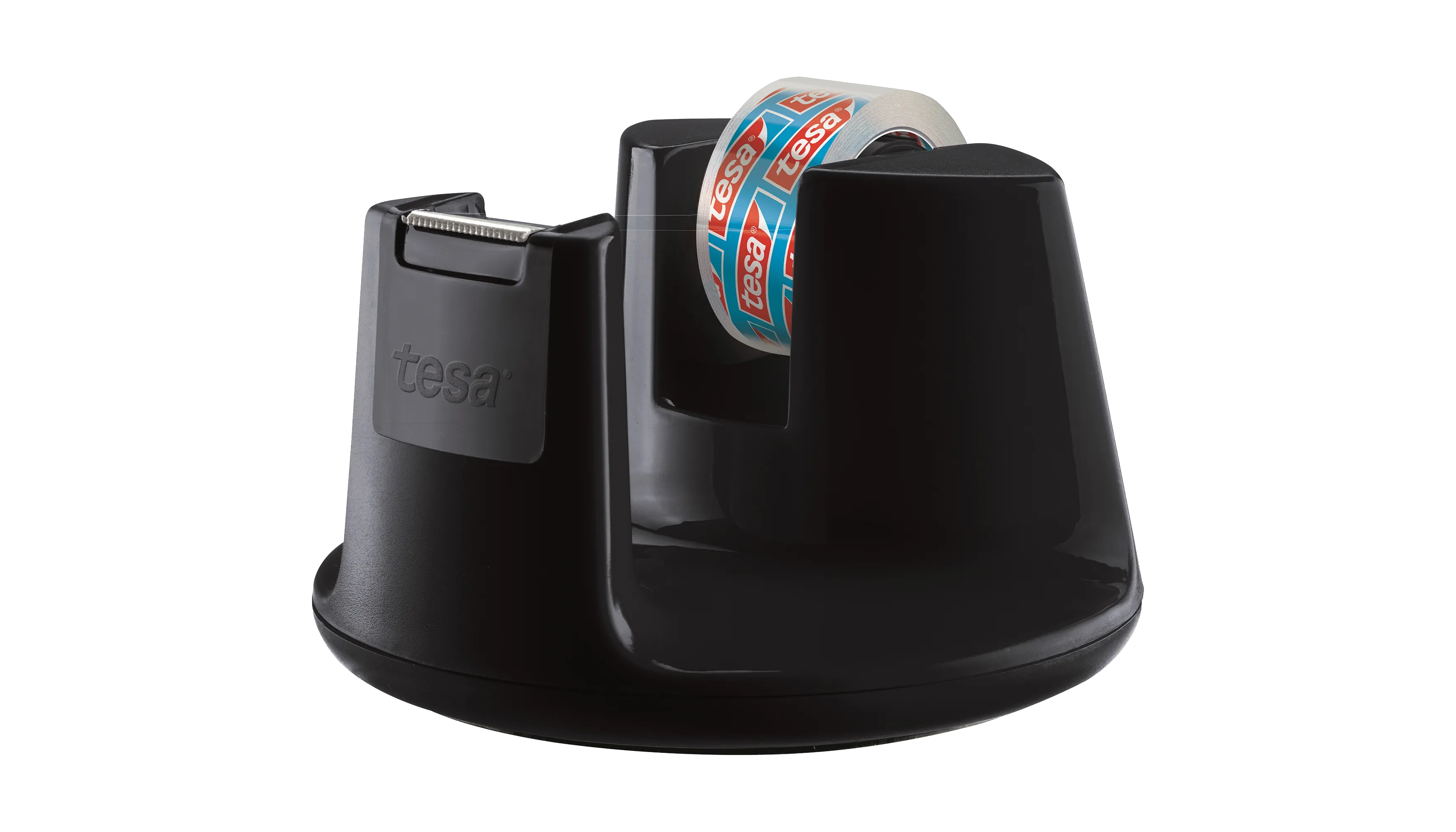 TESA® Tischabroller Easy Cut® Compact schwarz