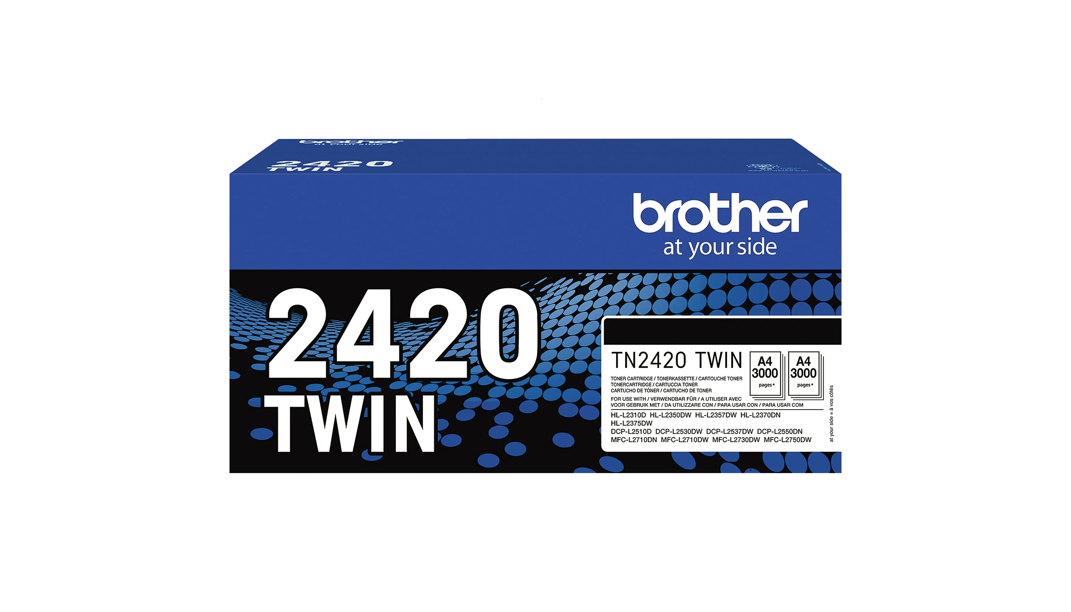 BROTHER Toner TN-2420TWIN ca. 2 x 3.000 2 Stück/Pack schwarz