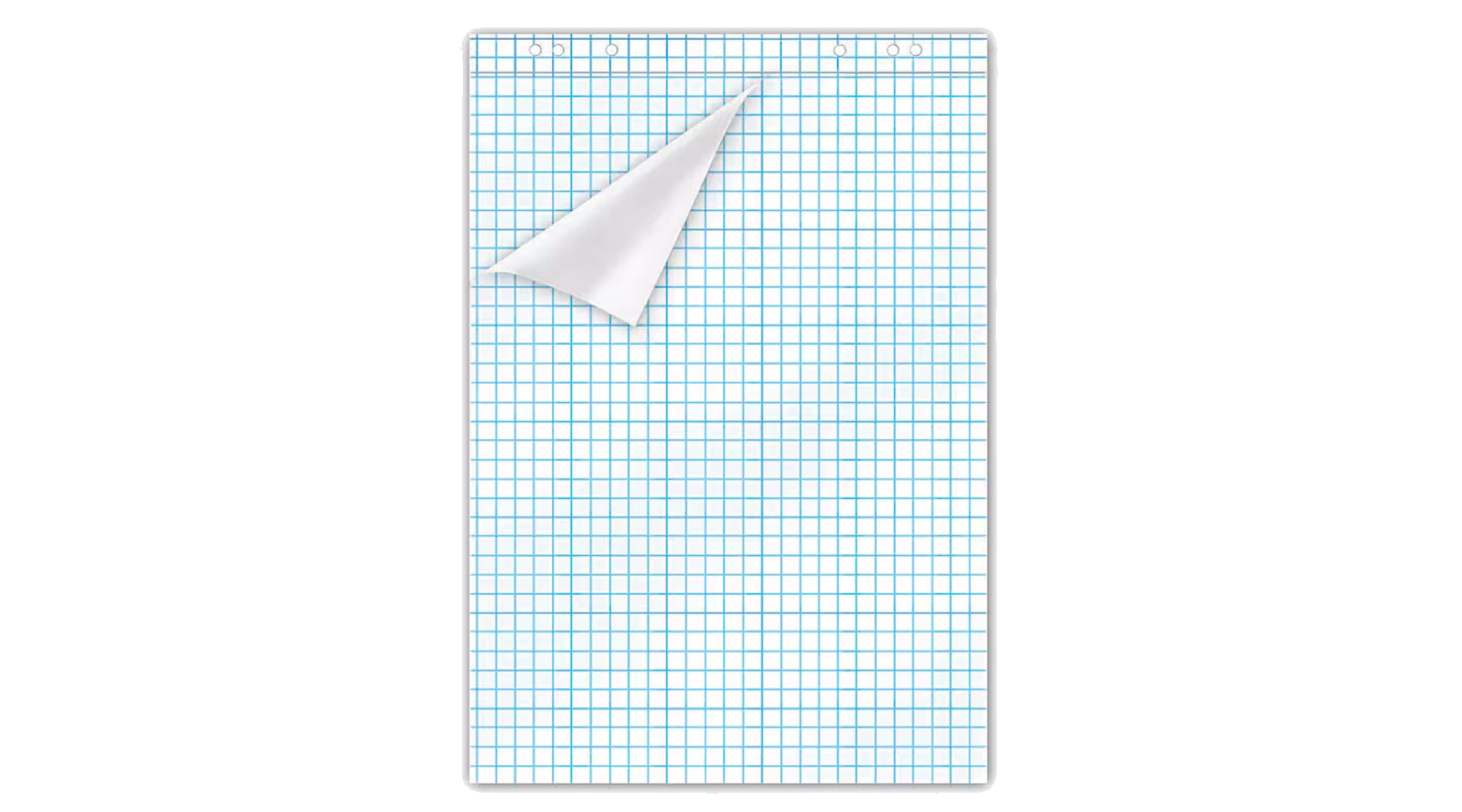 Flipchartblock 67,5 x 98 cm (B x H) 80 g/m² kariert  20 Blatt 5 Blöcke/Pack