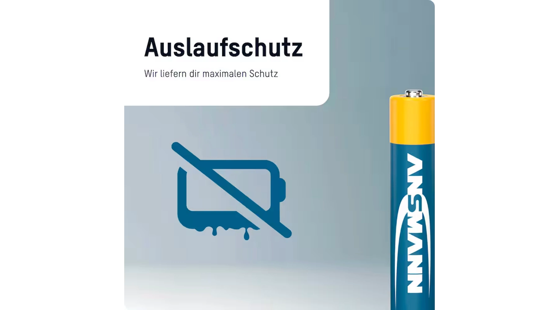 ANSMANN Batterien X-POWER Mini AAAA 1,5 V Alkali-Mangan 2 Stück/Pack