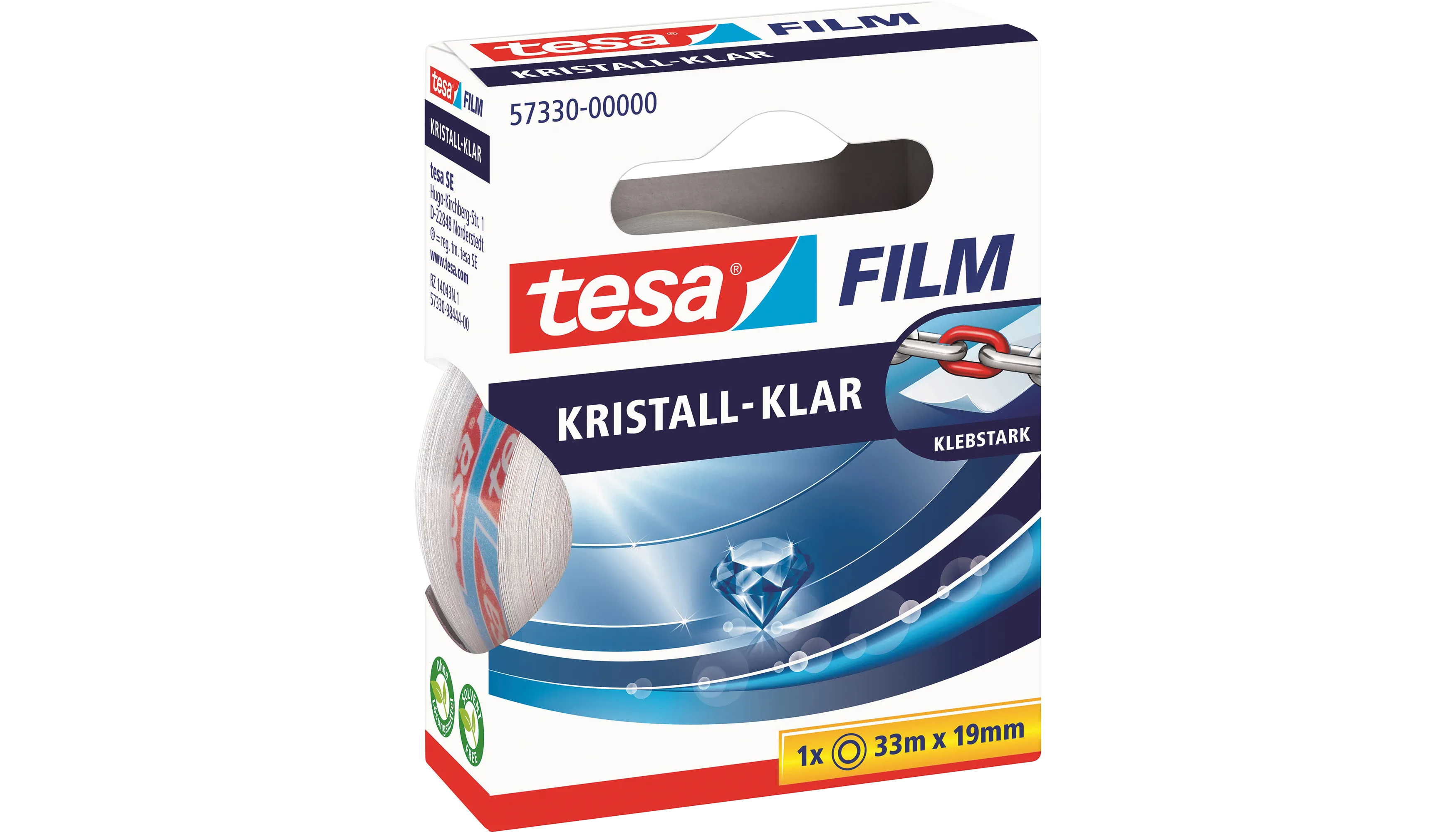 TESA® Klebefilm tesafilm® kristall-klar 19mmx33m