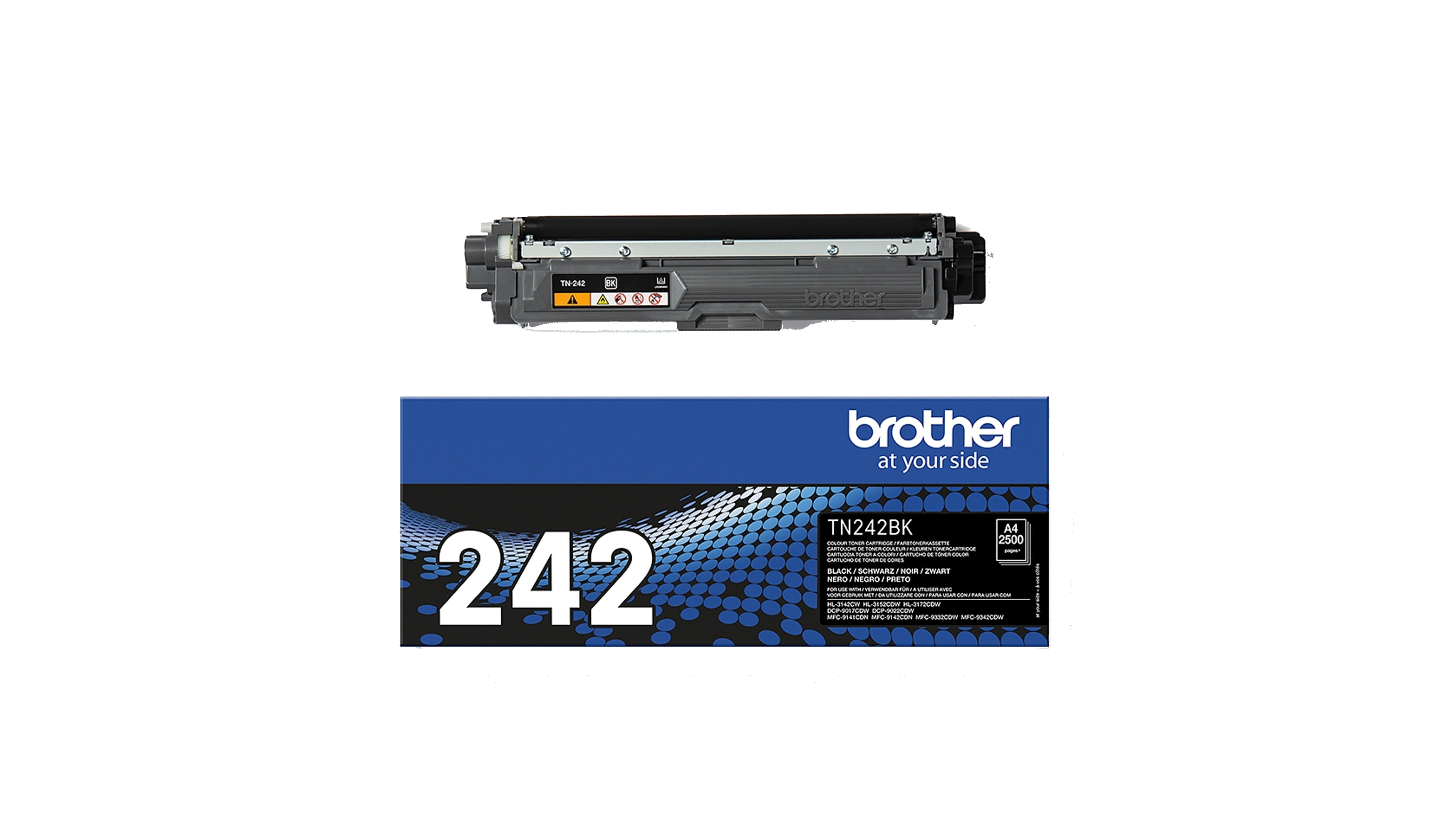BROTHER Toner TN-242BK ca. 2.500 Seiten schwarz 