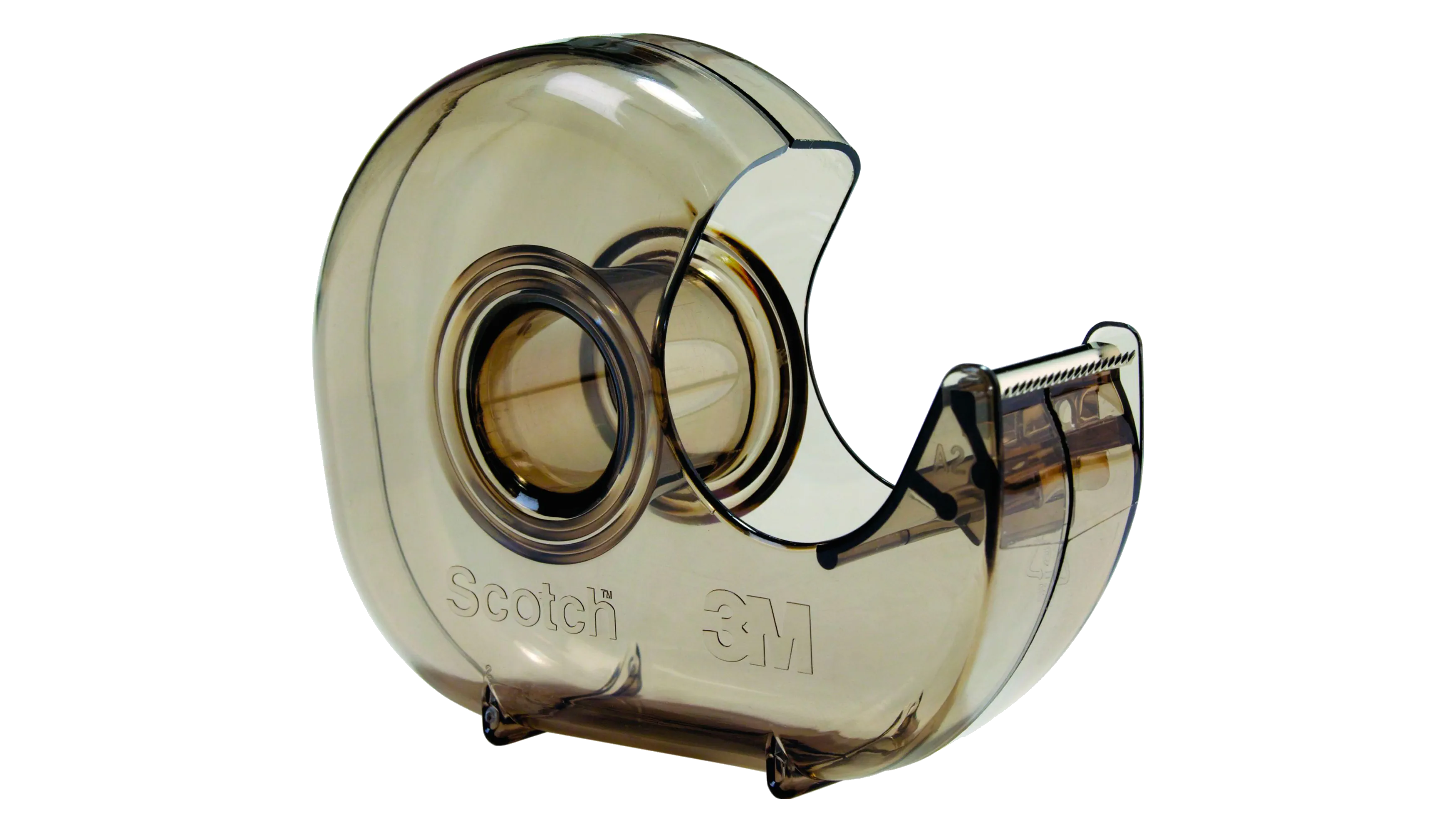 SCOTCH Handabroller H127 braun transparent für Bänder 19mmx33m