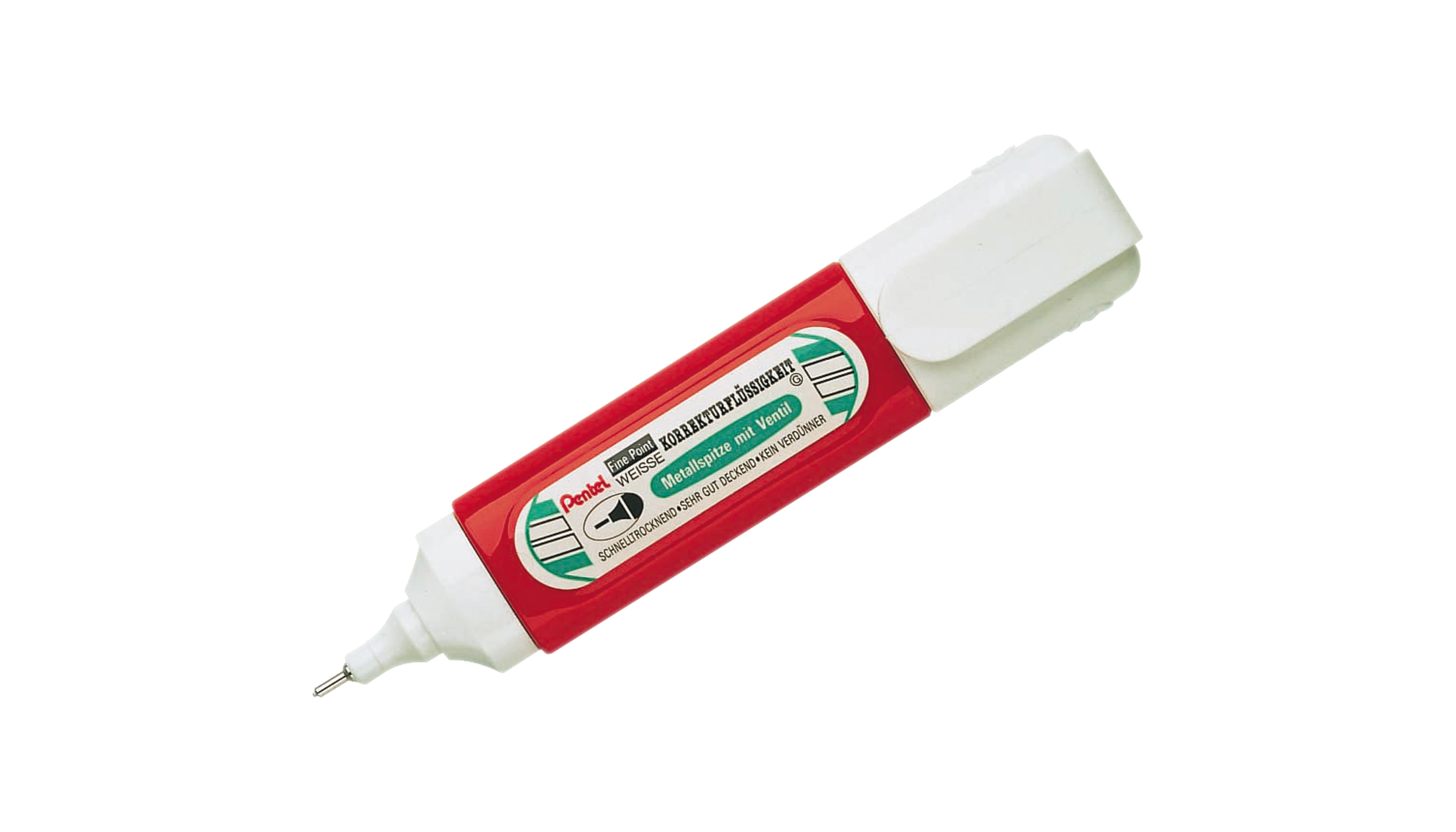 PENTEL Korrekturstift Fine Point Correction Pen 12 ml weiß
