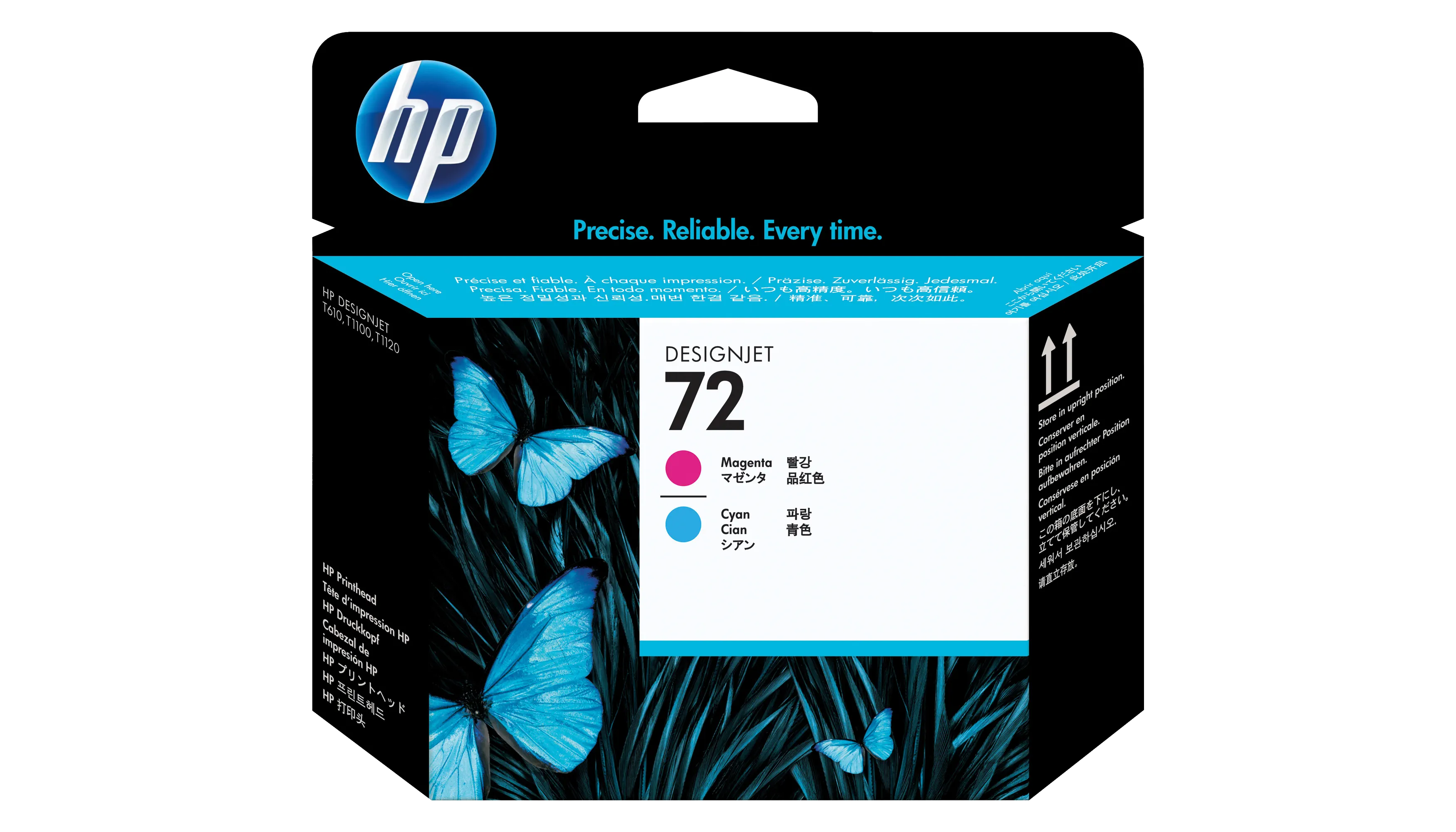 HP Druckkopf 72 cyan/magenta 130 ml
