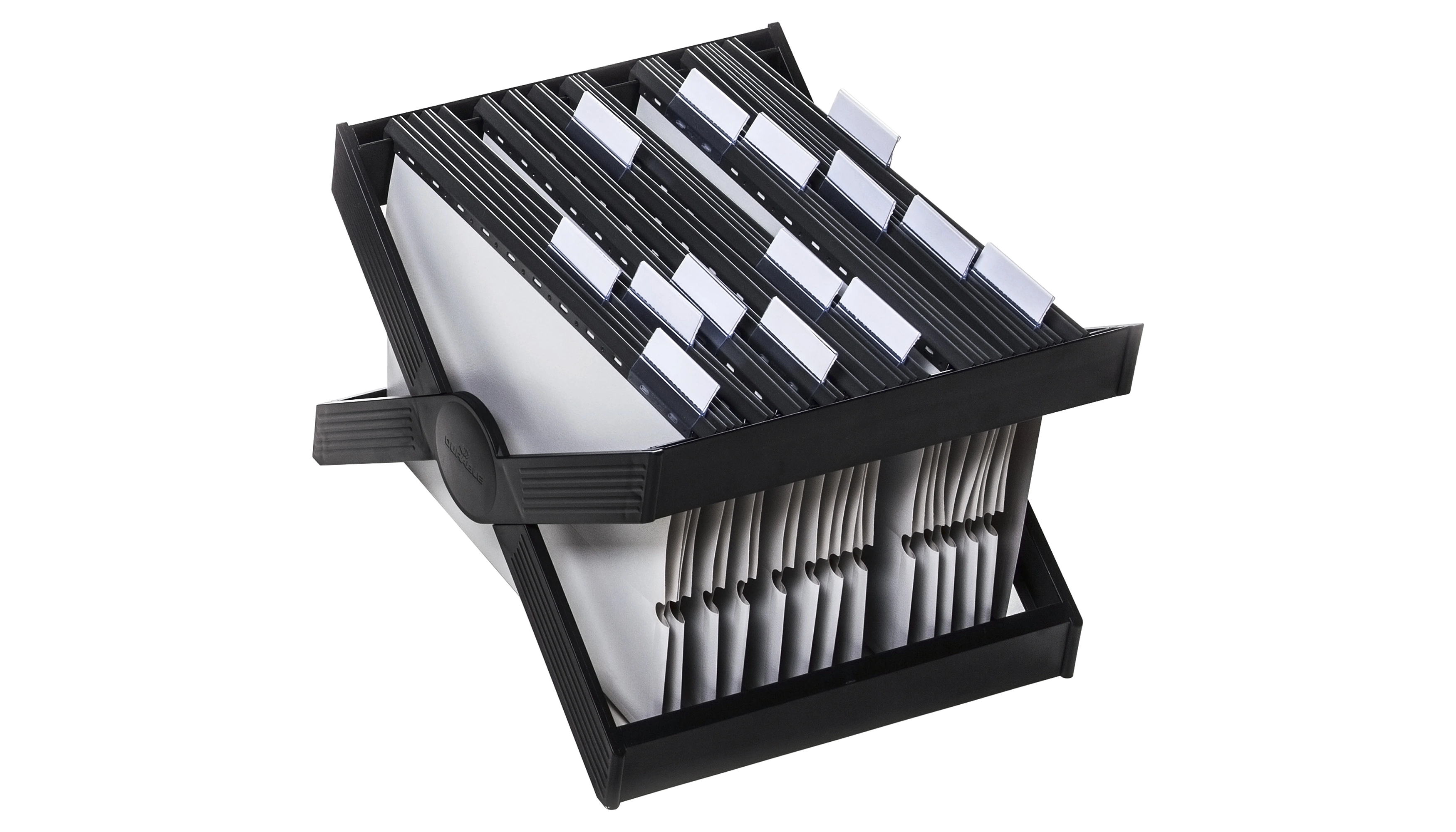 DURABLE Hängekorb CARRY®  für ca. 30 Mappen klappbar anthrazit